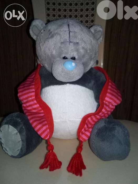 BEAR Rare PLUSH 2 in1 heads medium or small, 30 Cm England Brand=11$ 3