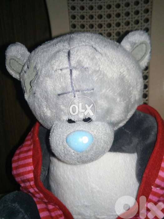 BEAR Rare PLUSH 2 in1 heads medium or small, 30 Cm England Brand=11$ 1