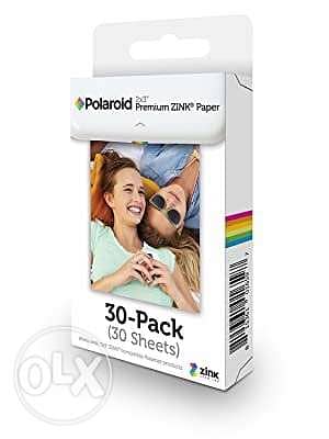 Polaroid 2x3 premium zink® paper 30 pack 0