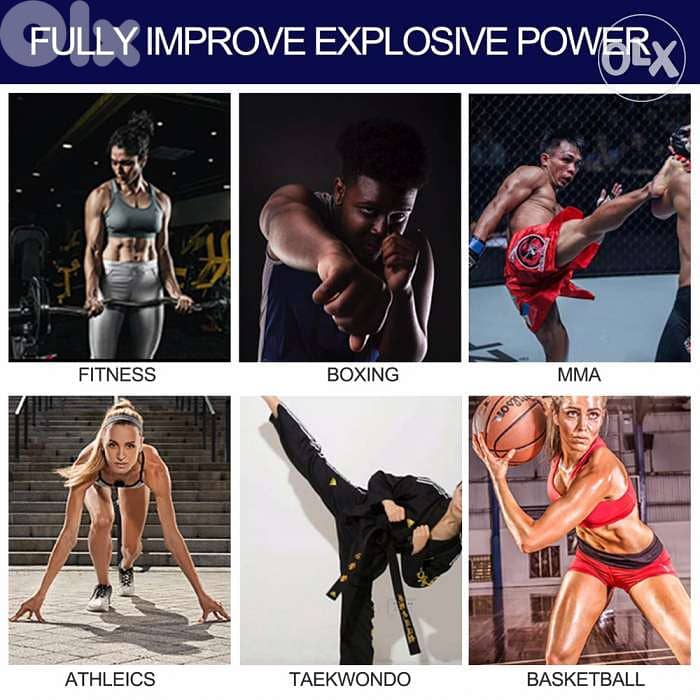 Boxing training resistance bands set 3