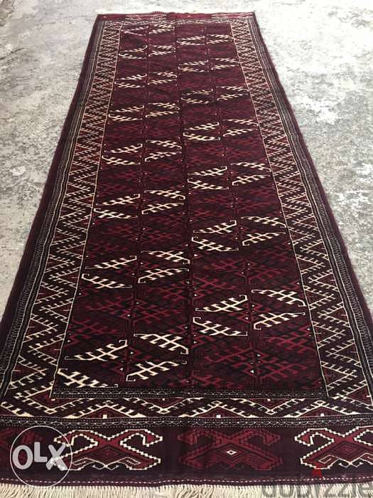 سجاد عجمي . شغل يدوي صوف385/140. persian carpet. tapis. Hand made 0