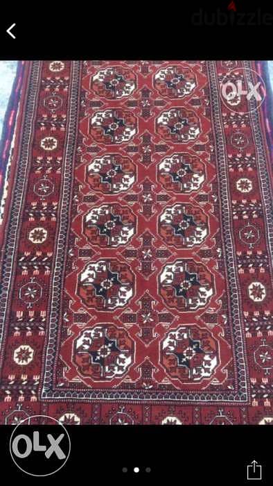 سجاد عجمي. شغل يدوي صوف بخارى باب اول85/285. persian carpet. tapis 1