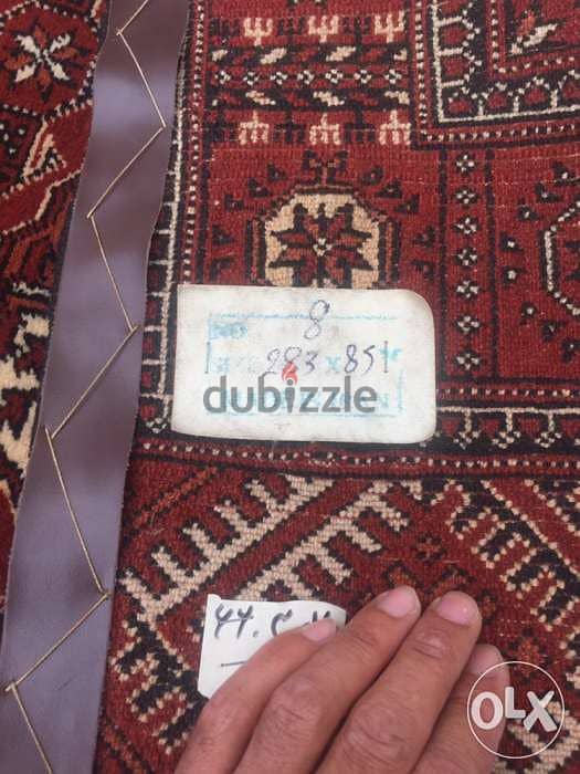 سجاد عجمي. شغل يدوي صوف بخارى باب اول85/285. persian carpet. tapis 2