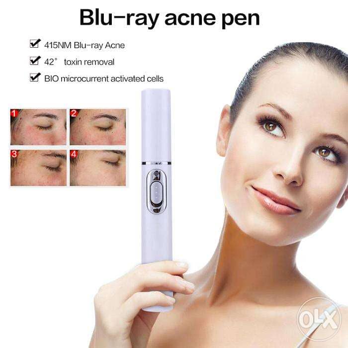 Anti-Acne Laser Therapy Pen, Pimple Removal Blue Infrared Pen 1