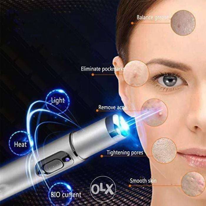 Anti-Acne Laser Therapy Pen, Pimple Removal Blue Infrared Pen 2