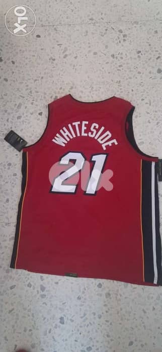 Miami heat whitside offical jersey 1