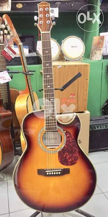 Electro Acoustic guitar غيتار حديد مع الكتريك جاك 1