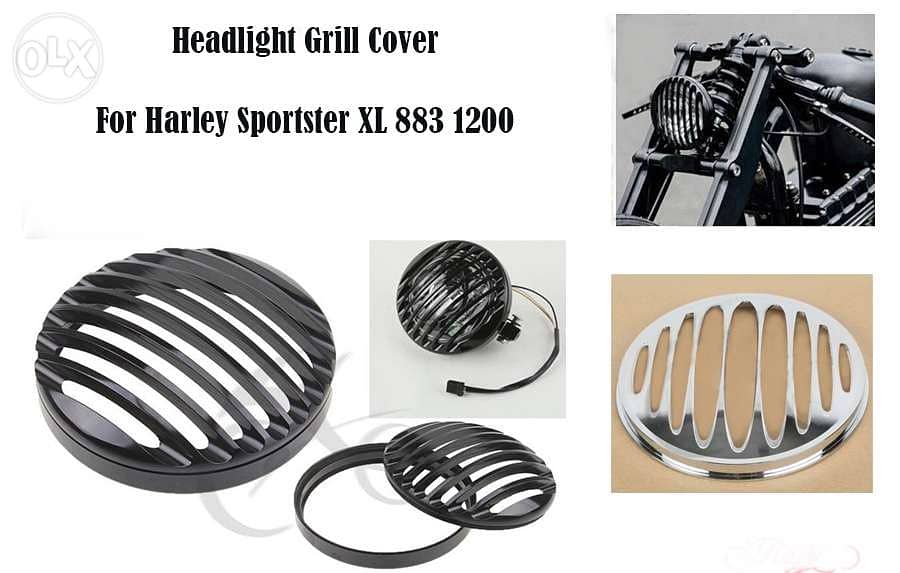 sportster headlight grill 3