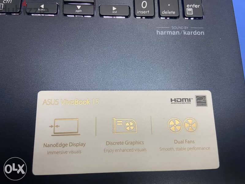 Open box Asus Vivobook core i7 1