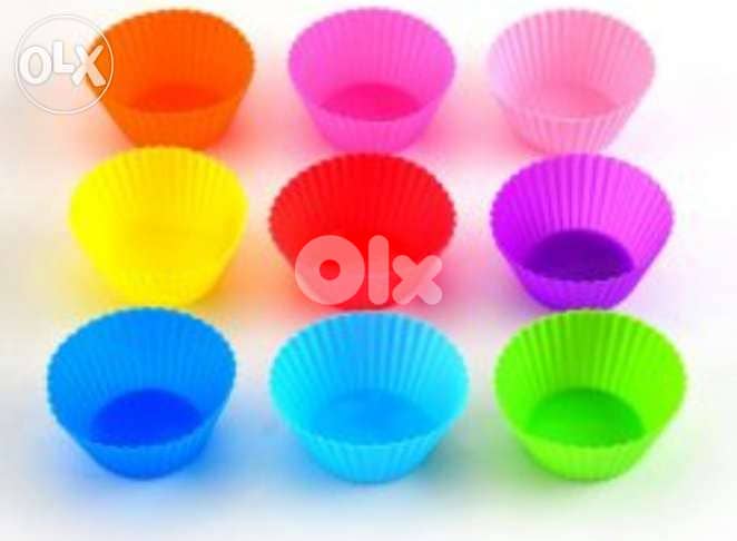 round and square cupcake molds 7