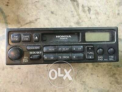 radio casette original for honda accord 0