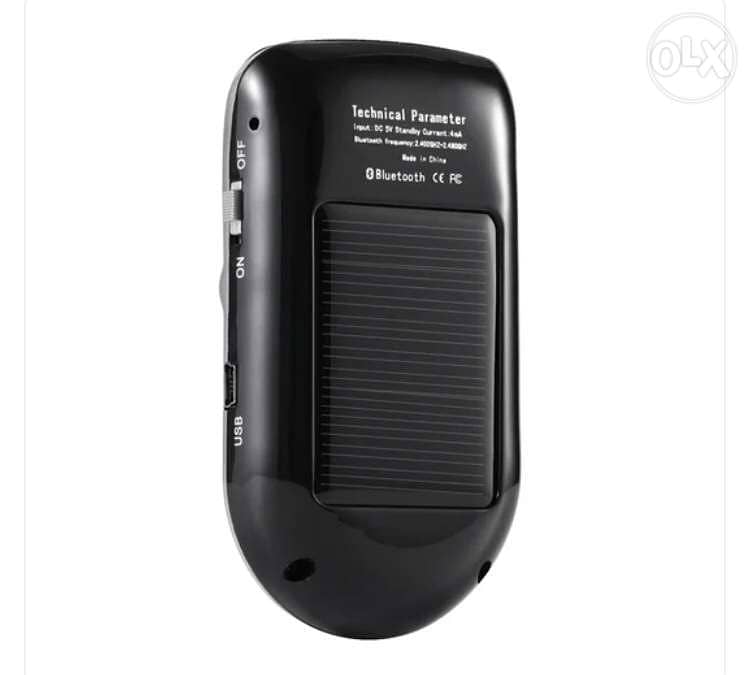 Solar Energy Bluetooth LCD Handsfree Bluetooth Speaker USA 5