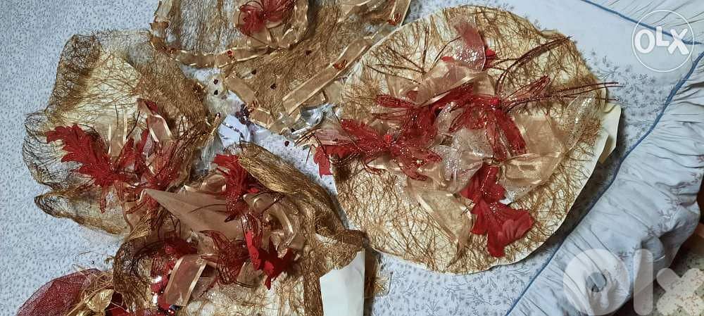 Ceremony or wedding decorations. 5