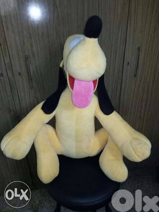 PLUTO XL BIG 70Cm great as new PLUSH DISNEY CHARACTER Mickey friend=23 5