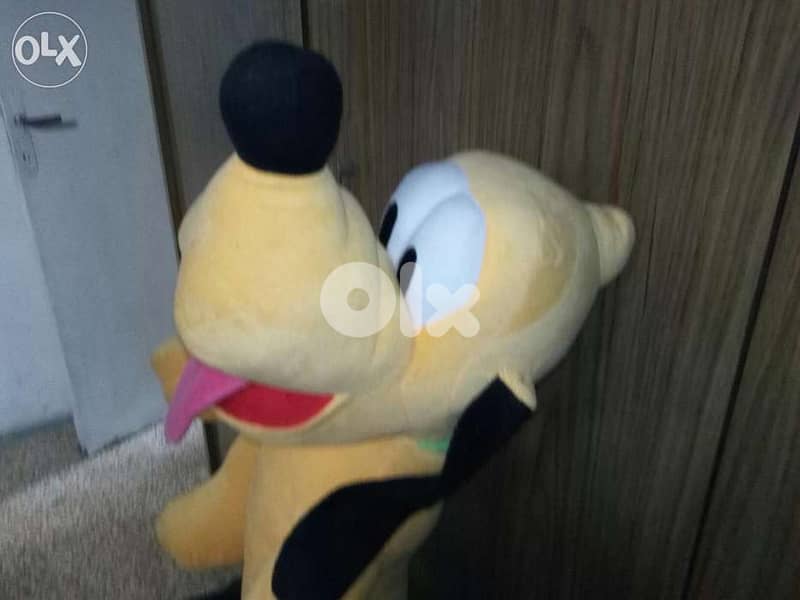 PLUTO XL BIG 70Cm great as new PLUSH DISNEY CHARACTER Mickey friend=23 2