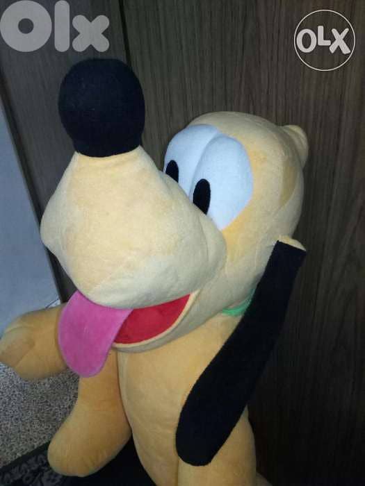 PLUTO XL BIG 70Cm great as new PLUSH DISNEY CHARACTER Mickey friend=23 0