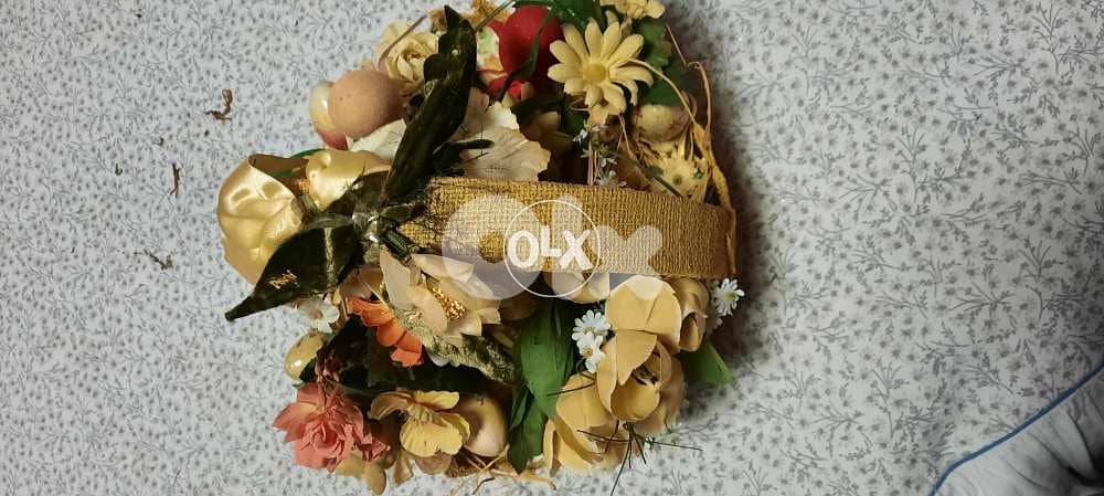 Beautiful decorated Easter basket 6