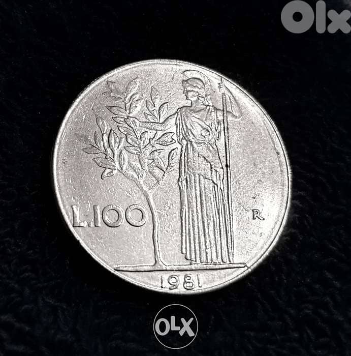 1981 Italy 100 Lire KM# 96.1 1