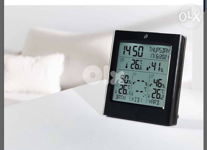 AURIOL® 4- LD5380, Station météo radioguidée, 2$ delivery 3