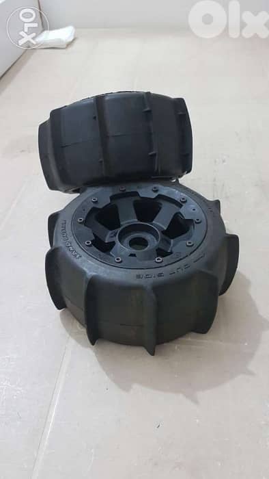 exchange on rc car, rc car ,Sand Tires Set of 2 for 1/5 Baja 5B 5T 5SC 0