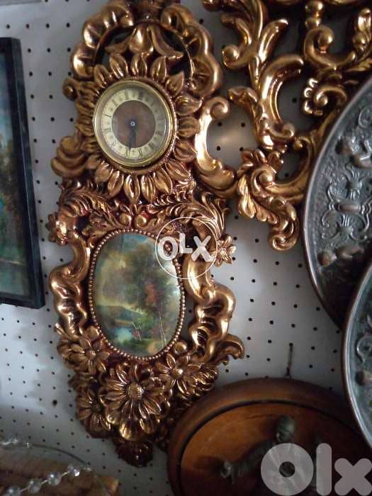 تابلو رزين مع ساعة 0