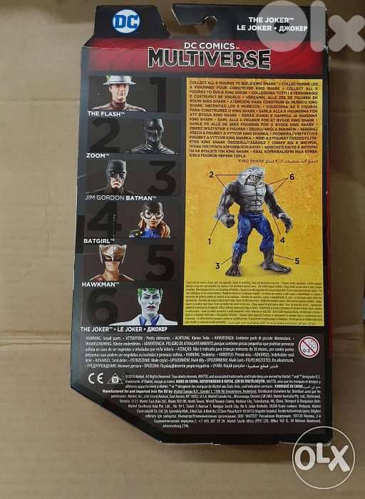 The Joker DC Comics plastic figure. 1