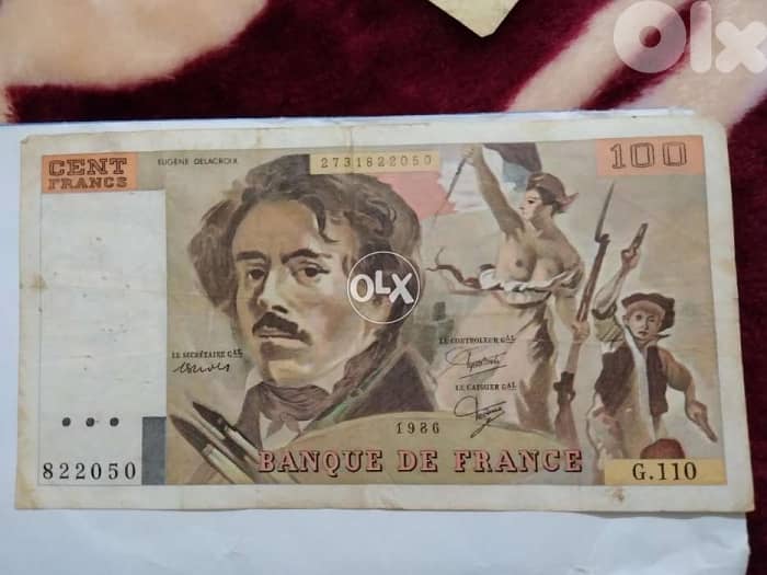 France one hundred Cent Francs Memorial year 1986 0
