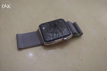 Apple watch Series 1 stainless steel with Milanese Loop