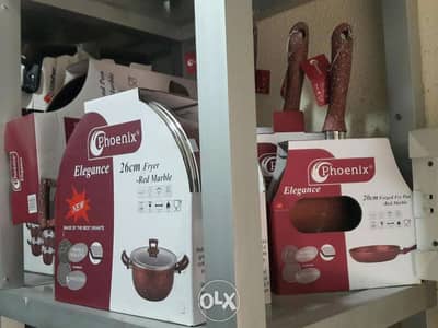 طناجر غرانيت ومقالي وصواني