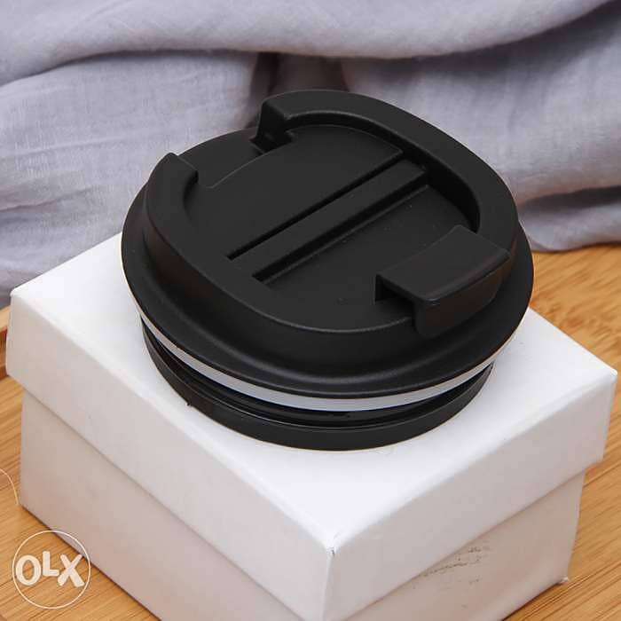 Dark Blue Travel Thermos Mug 5