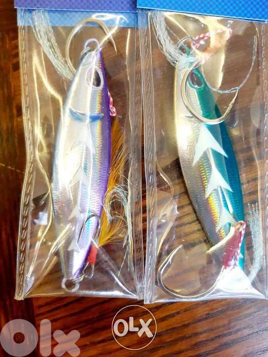 Glow jig For sale or trade on rod jig 100 gram 1