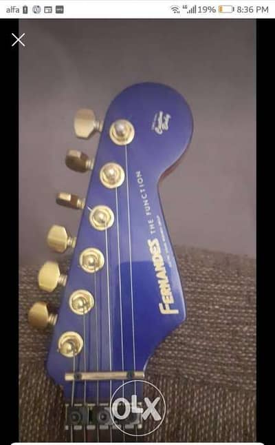 Original vintage Japanese fernandes electric guitar