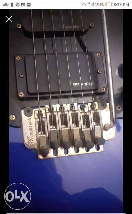 Original vintage Japanese fernandes electric guitar 1