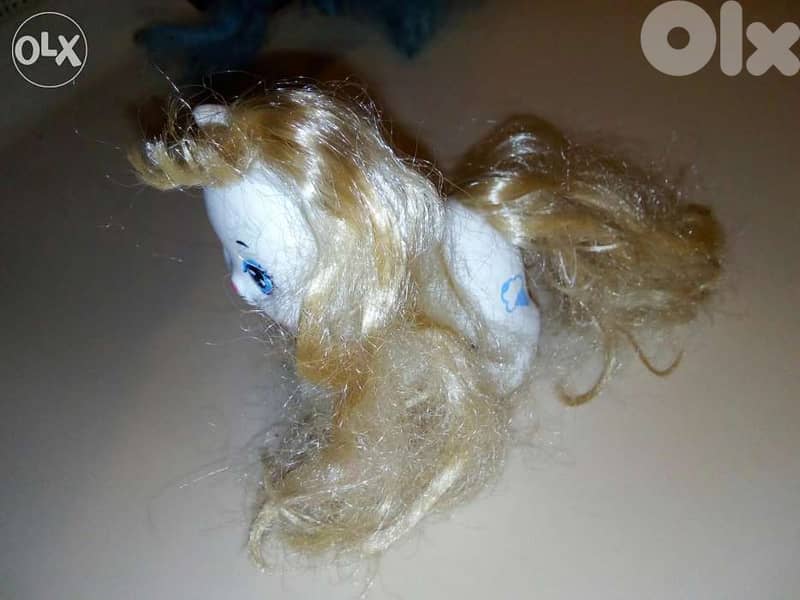 LITTLE PRETTY KITTIES Mattel 1989 small toys colored hair, all=35$ 4