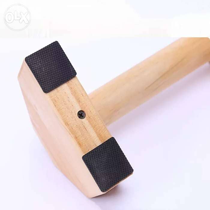 Pine wood parrallettes 2pcs 2