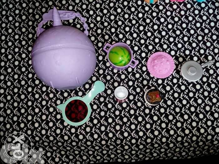 KINDER GARTEN LOL 5 small figurines toys +Sitter doll +beds+Egg+pcs=40 5