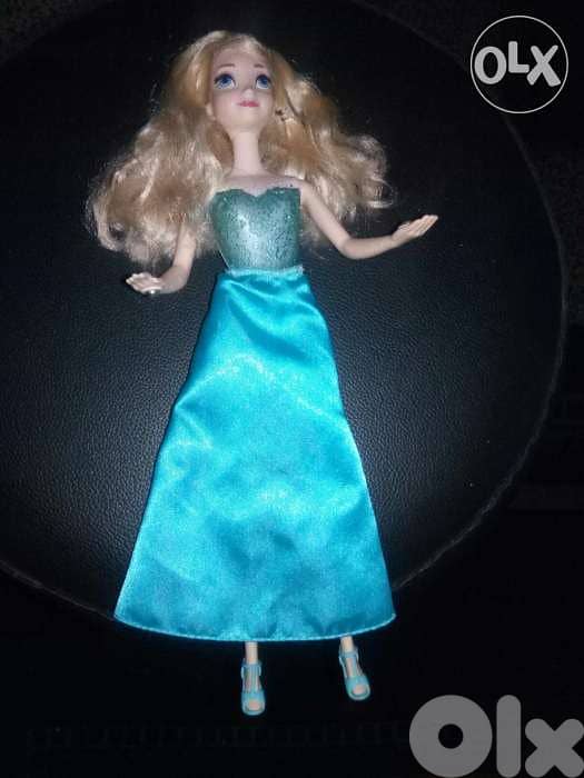 Queen ELSA MUSICAL LIGHT MAGIC Mechanism FROZEN melody Disney doll=18$ 5