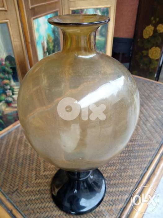 فاز زجاج قديم مميز 0