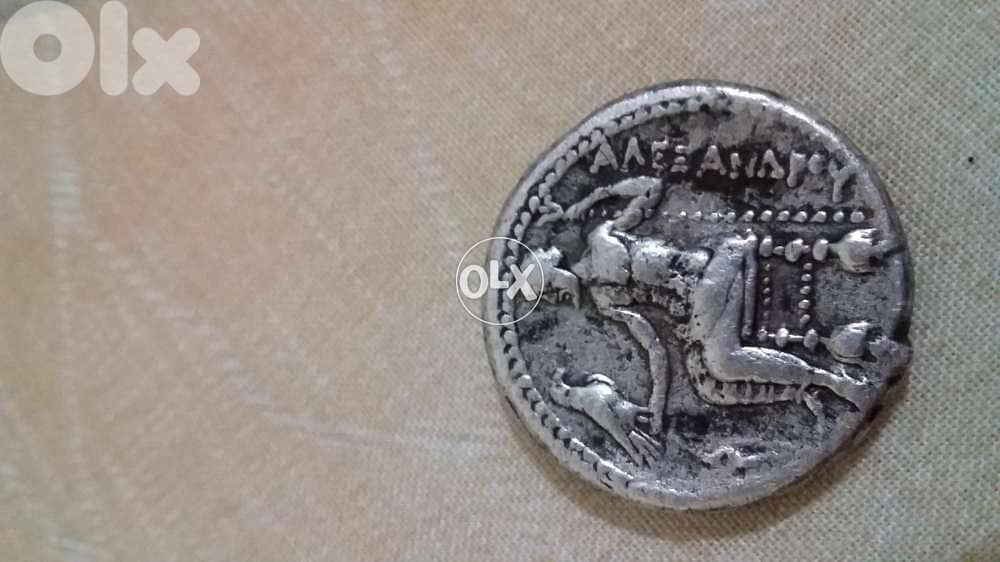 Ancient Alexander the Great Greek Silver Tetradrachm year 323 BC 1