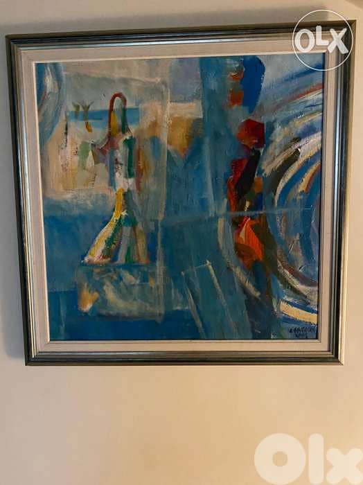 original painting by famous chucrallah fattouh 0