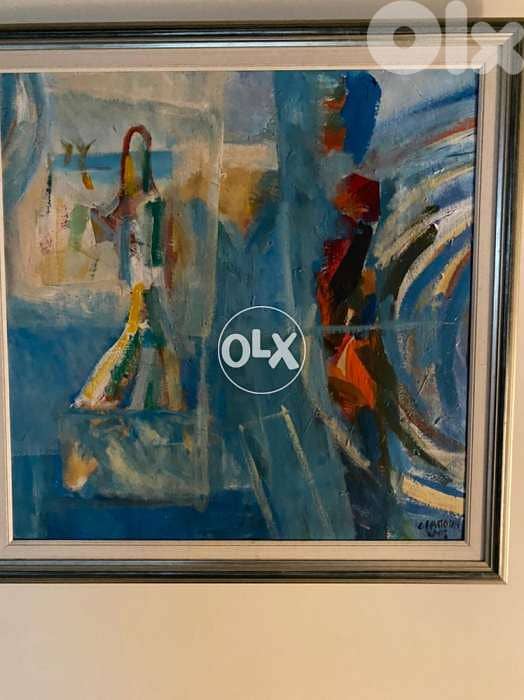 original painting by famous chucrallah fattouh 1