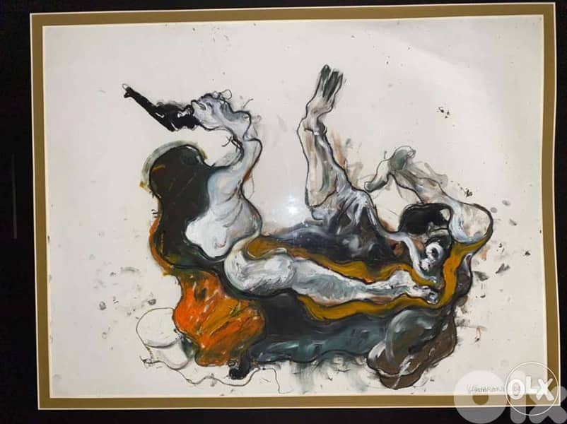 original painting by famous Marwan sahmarani 1