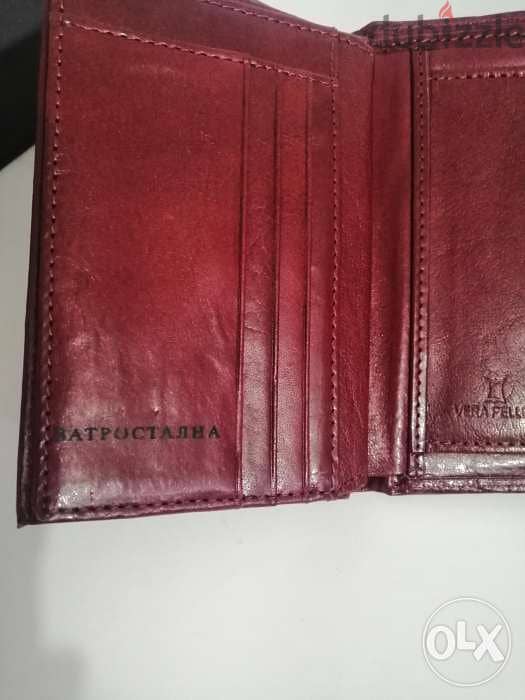 Original leather wallet 3