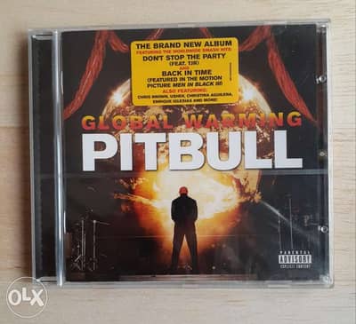 PITBULL Global Warming Music CD.