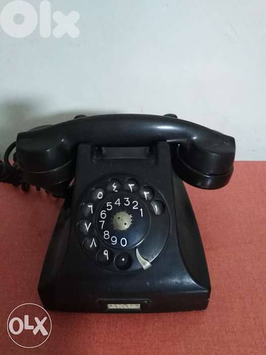 ANTIQUE TELEPHONE ERICKSON 1960 0