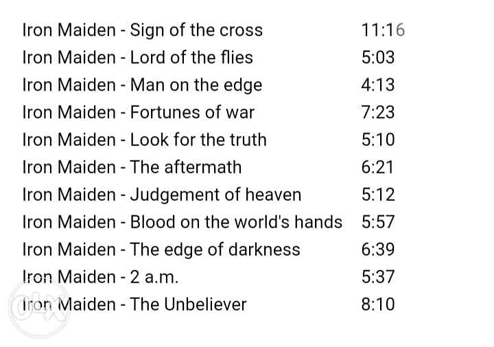 Iron Maiden The X-Factor CD. 2