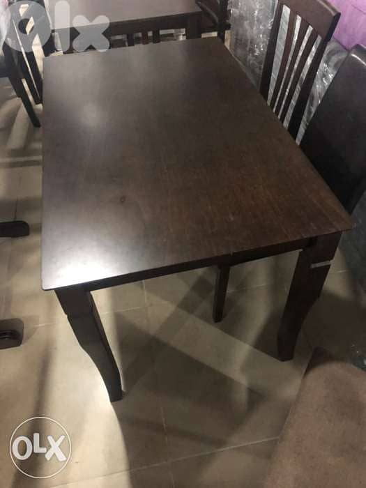 طاوله سفره مع 6 كراسي Dining table with 6 chairs 3