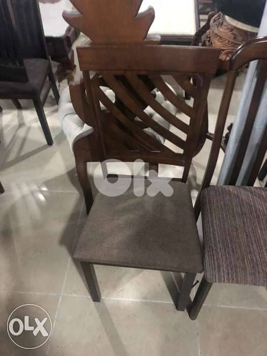 طاوله سفره مع 6 كراسي Dining table with 6 chairs 7