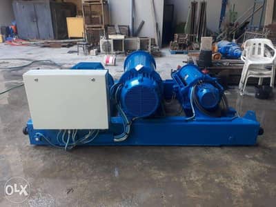 ونش MISIA ايطالي 34طن + 7.5 طن