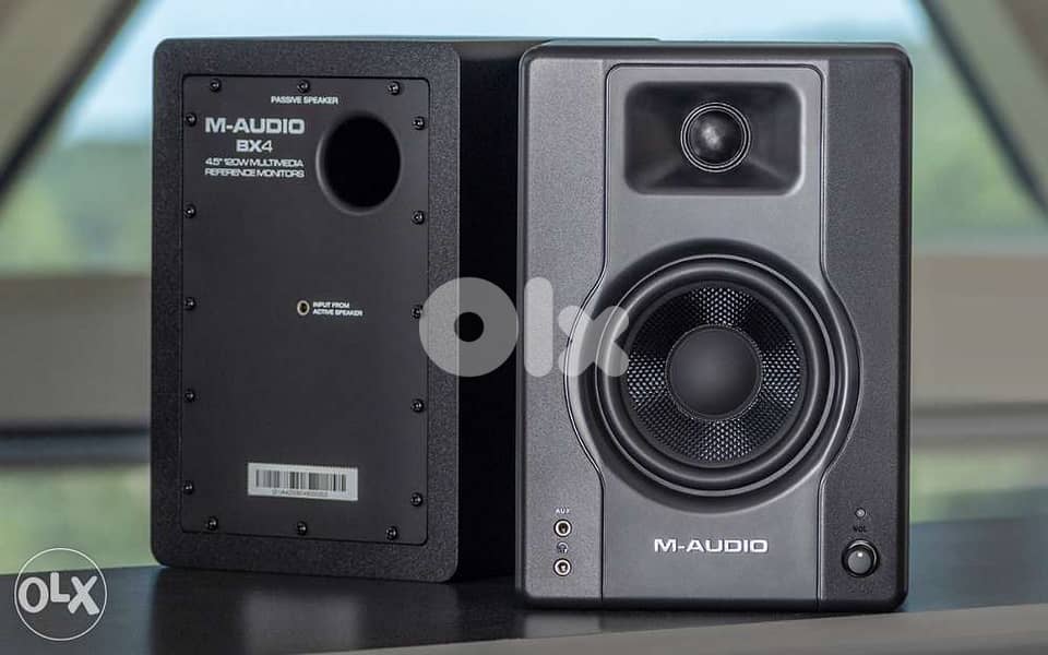 M-Audio BX4 4.5-inch Powered Studio Monitor , New design 2021 maudio 2
